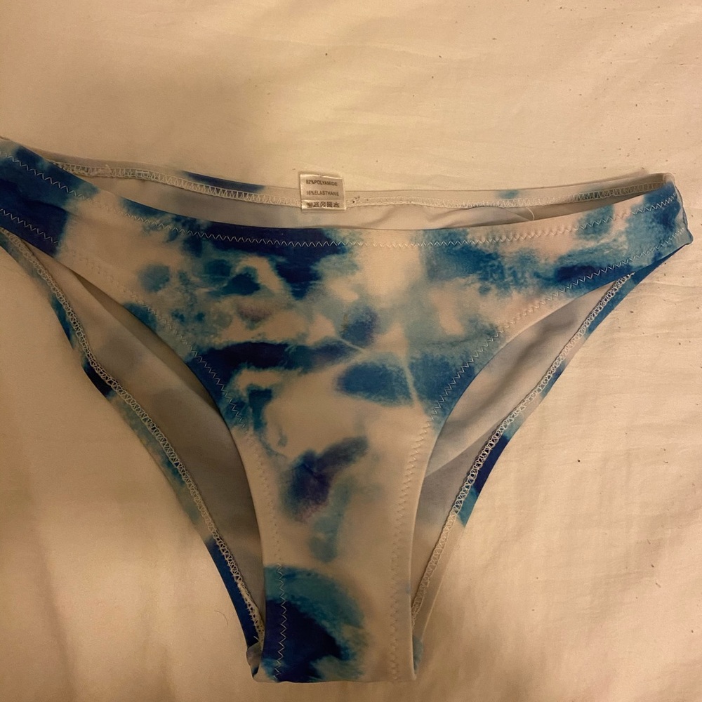 zaful sky bathing suit bottoms ,